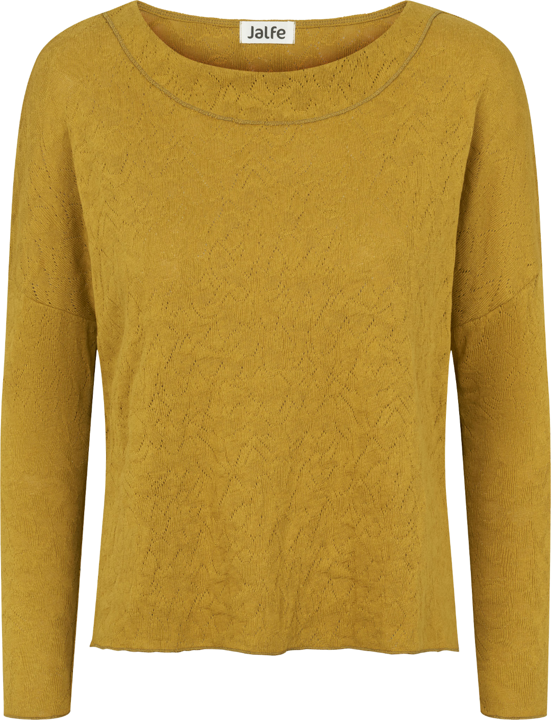 Oversize pullover jacquard organic cotton